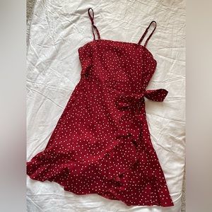 Princess Polly Dress - Wine